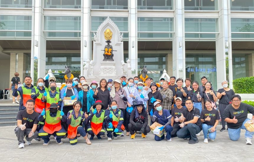 โรงพยาบาลนครธน จัดกิจกรรมขยะกำพร้าสัญจร ครั้งที่ 47